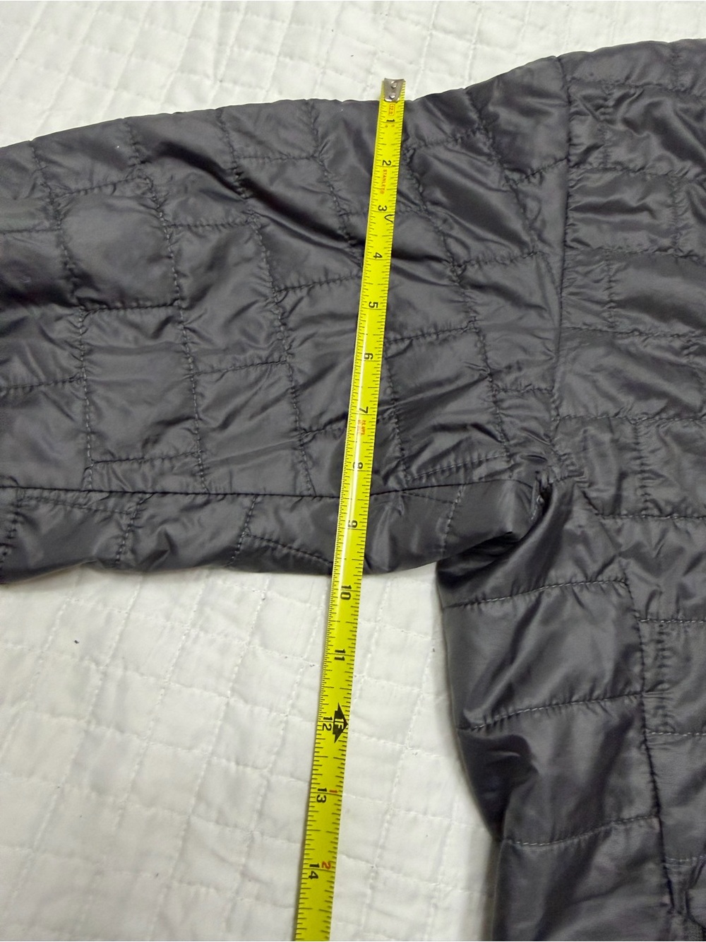 Patagonia Men’s Large Nano Puff Full Zip Jacket Gray - Picture 7 of 12
